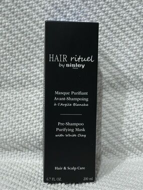 Sisley Hair Rituel Pre-Shampoo Purifying Mask 200ml SEALED.